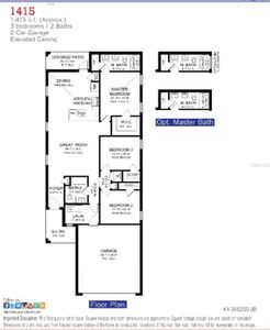 New construction Single-Family house 3732 Sagefield Drive, Saint Cloud, FL 34771 1415- photo 11 11