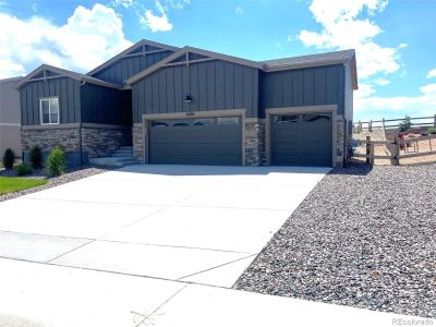 New construction Single-Family house 4506 River Highlands Loop, Elizabeth, CO 80107 - photo 1 1