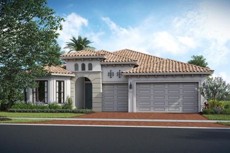 New construction Single-Family house 12151 Waterstone Circle, Palm Beach Gardens, FL 33412 Lucerne- photo 0