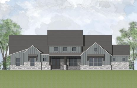 New construction Single-Family house Channing II, 208 Bold Sundown, Liberty Hill, TX 78642 - photo