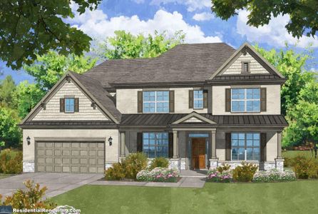 New construction Single-Family house 5428 Gallagher Court, Powder Springs, GA 30127 - photo 0