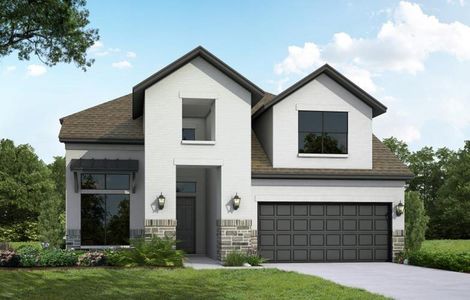 New construction Single-Family house 3164 Stingray Cove Drive, Katy, TX 77493 The Ellington III- photo 0