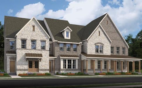 New construction Townhouse house 7862 Bayside Drive, Rowlett, TX 75088 Baltic- photo 0