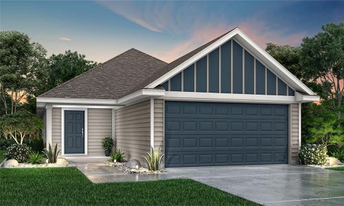 New construction Single-Family house 1504 Mount Bassie Court, Conroe, TX 77301 Grove- photo 0 0
