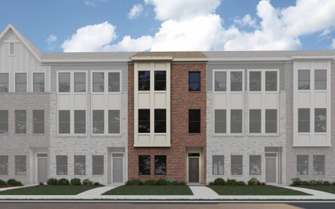 New construction Townhouse house Adaline - Townhomes, Towerview Court, Cary, NC 27513 - photo