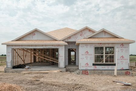 New construction Single-Family house 1113 Water Valley, Seguin, TX 78155 Kingsley- photo 1 1