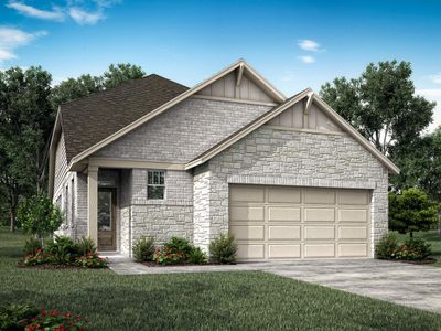 New construction Single-Family house Primrose, 2010 Clearlight Lane, Georgetown, TX 78633 - photo