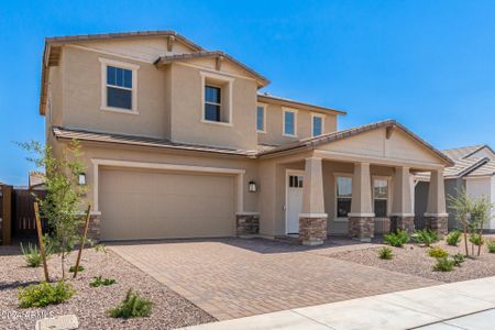 New construction Single-Family house 20595 E Via De Colina, Queen Creek, AZ 85142 Lewiston- photo 47 47