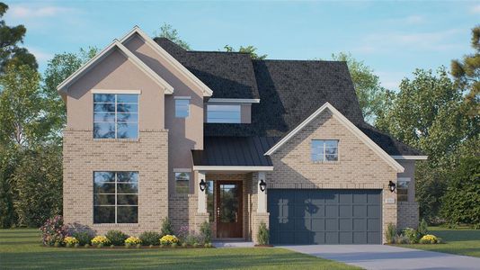 New construction Single-Family house 4711 Mountain Laurel Drive, Manvel, TX 77583 Silverton- photo 0