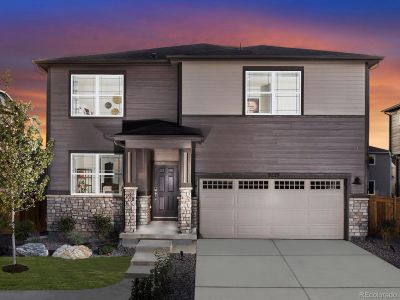 New construction Single-Family house 9090 Pitkin Street, Commerce City, CO 80022 - photo 0 0