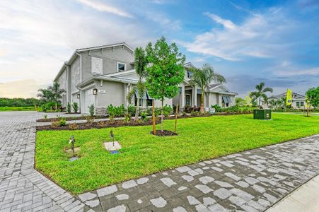 New construction Duplex house 10016 Rembrandt Way, Bradenton, FL 34212 Marco Island- photo 0