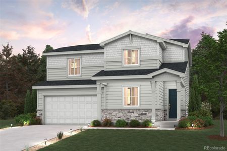 New construction Single-Family house 4236 Canyata Drive, Elizabeth, CO 80107 Silverthorne | Residence 39206- photo 0 0