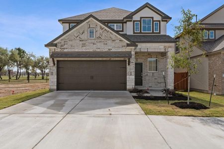 New construction Single-Family house 18601 Emu Lane, Manor, TX 78653 Joy- photo 0