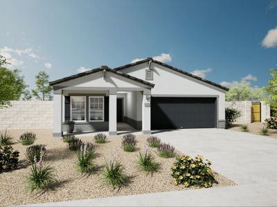 New construction Single-Family house 1445 W. Inca Drive, Coolidge, AZ 85128 Yucca- photo 1 1