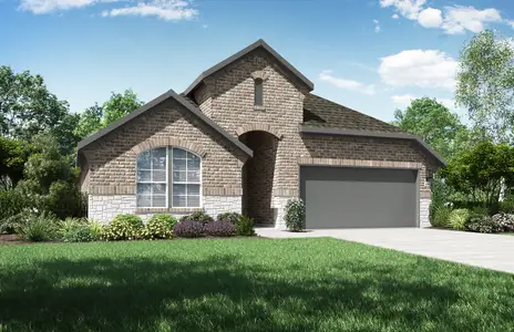 New construction Single-Family house 9512 Petrichor Boulevard, Manor, TX 78653 - photo 1 1