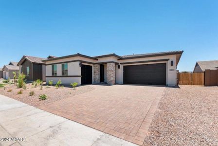 New construction Single-Family house 2861 E Flintlock Drive, Queen Creek, AZ 85142 Flagstaff II- photo 0