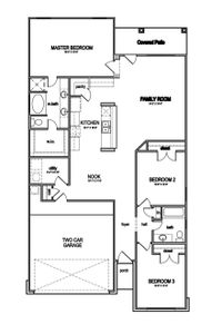 New construction Single-Family house Floor Plan 1615, 13231 Blass Court, Houston, TX 77044 - photo