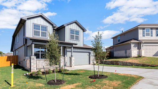 New construction Single-Family house 323 Inks Lane, Kyle, TX 78640 The Lincoln II- photo