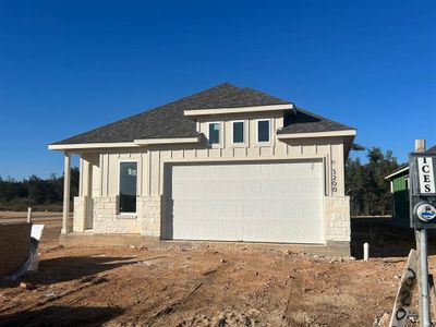 New construction Single-Family house 3200 Canyon River Ln, Georgetown, TX 78628 Asheville- photo 1 1