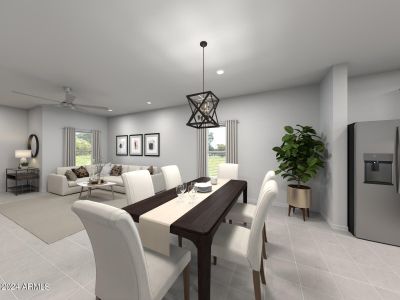 New construction Single-Family house 35450 W Cartegna Lane, Maricopa, AZ 85138 Mayfair- photo