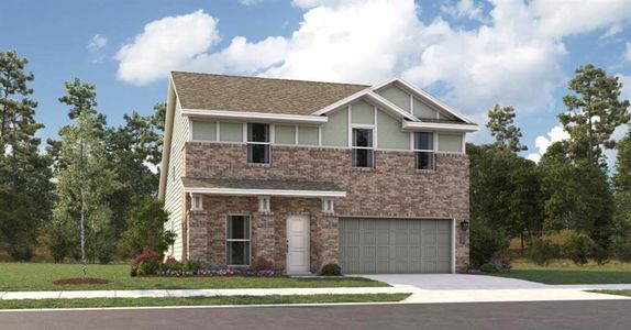 New construction Single-Family house 221 Perfect World Loop, Jarrell, TX 76537 Selsey- photo 0 0