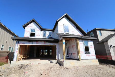 New construction Single-Family house 420 Leeward Pass, Leander, TX 78641 Dandelion- photo 1 1