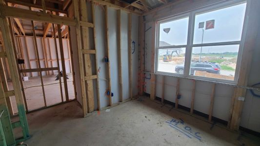 New construction Single-Family house 919 Palo Brea Loop, Hutto, TX 78634 Livingston Homeplan- photo 7 7