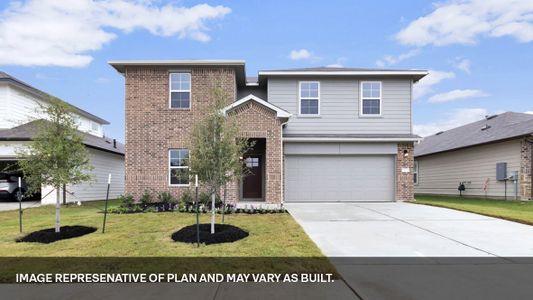 New construction Single-Family house 13808 Dismuke Drive, Manor, TX 78653 The Quincy- photo 0 0