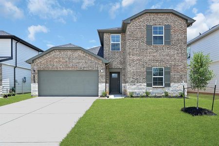 New construction Single-Family house 3963 Bisley Hills Bend, Fulshear, TX 77441 MIDLAND- photo 0