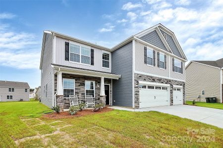 New construction Single-Family house 9529 Cotswood Place, Gastonia, NC 28056 Hatteras - photo 1 1