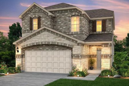 New construction Single-Family house 145 Harbors Ln, Leander, TX 78641 - photo 0