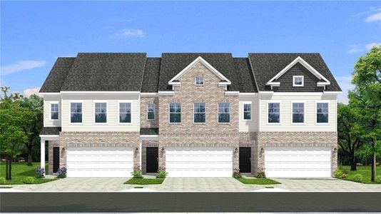 New construction Townhouse house 8186 Tiger Way, Riverdale, GA 30296 Luca- photo 0