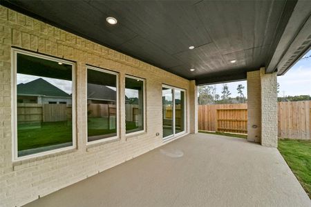 New construction Single-Family house 13088 Soaring Forest Drive, Conroe, TX 77385 Plan 4117 Exterior B- photo 10 10