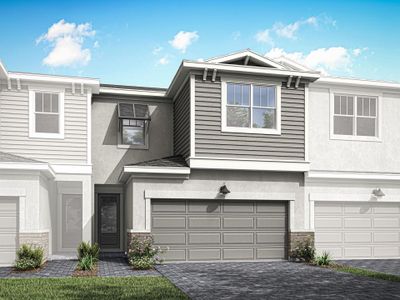 New construction Townhouse house 3546 Nw Solange Court, Jensen Beach, FL 34957 Dylan- photo 0 0