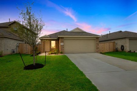 New construction Single-Family house 221 Crystal Bay Lane, Willis, TX 77378 Mayfield- photo 1 1