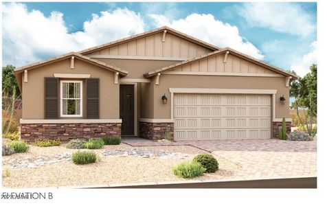 New construction Single-Family house 11010 W Tonto Street, Avondale, AZ 85323 Slate- photo 0
