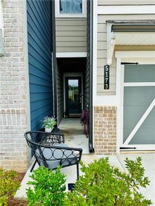 New construction Townhouse house 5173 Sidney Square Drive, Flowery Branch, GA 30542 Sawnee- photo 0 0