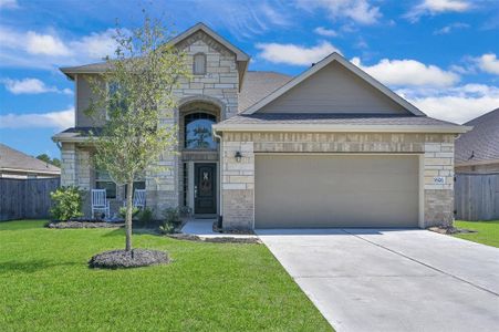 New construction Single-Family house 9326 Clearwater Bluff Lane, Houston, TX 77365 - photo 0