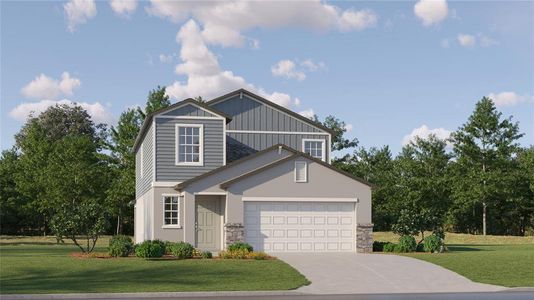 New construction Single-Family house 3510 Radiant Mountain Drive, Plant City, FL 33563 - photo 0