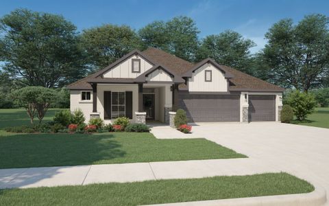 New construction Single-Family house Heisman | Lakehaven - Trophy Series | 60' Lots 3-car, 3700 Richland Drive, Farmersville, TX 75442 - photo