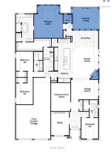 New construction Single-Family house 5761 Satchel Trail, New Braunfels, TX 78130 215 Plan- photo 1 1
