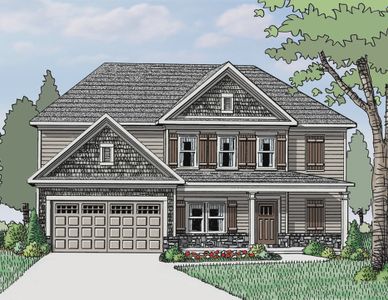 New construction Single-Family house 1093 Red Oak Blvd, Loganville, GA 30052 The Hayden- photo 0