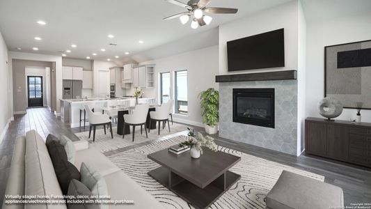 New construction Single-Family house 660 Vireos Street, New Braunfels, TX 78132 Design 2049W- photo 13 13