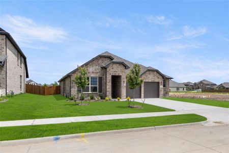 New construction Single-Family house 420 Burrow Drive, Waxahachie, TX 75167 Cottonwood U- photo 1 1