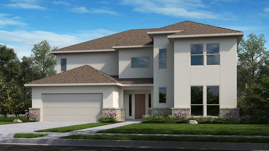 New construction Single-Family house Amethyst, 1720 Tanner Brook Lane, Friendswood, TX 77546 - photo