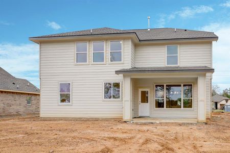 New construction Single-Family house 6215 Twin Fawns Drive, Conroe, TX 77303 Summit View C w/stone- photo 33 33