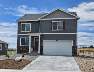 New construction Single-Family house 43077 Capilano Club Court, Elizabeth, CO 80107 - photo 0