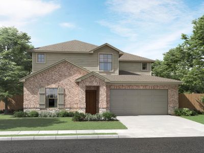 New construction Single-Family house 552 Shelton Pass, Cibolo, TX 78108 The Pearl (C452)- photo 0