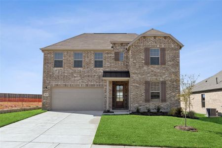 New construction Single-Family house 613 Bonnie Rose Lane, Van Alstyne, TX 75495 Wheeler D- photo 0