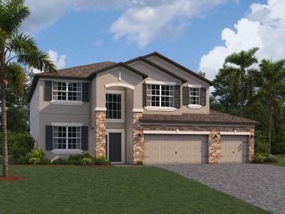 New construction Single-Family house 5647 Maydale Avenue, Wesley Chapel, FL 33545 Sonoma II- photo 4 4